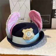 12.14 Judy Hat Rabbit Dome Top Hat Crazy Animal City Police Officer Judy Hat Children Adult Headband