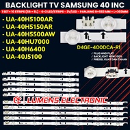 SAMSUNG TV BACKLIGHT 40 INCH 40H5100 40H5150 40H5500 40H6400 40HU7000 40J5100 UA40H5100 UA40H5150 UA