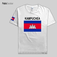 Cambodia Kampuchea men t shirt jerseys nation cotton tshirt tops t-shirt Short Sleeve country clothi