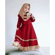 Dress Muslim Anak Perempuan - Busana Muslim Anak Perempuan - Dress