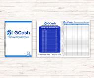 A&amp;J GCash Record Book Transaction Notebook 70 pages Wire Bind