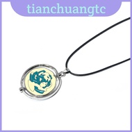 Arcane Of League Legends Ekko Blue Rose Themed Anime Pendant Necklace For Trendsetters Fans And