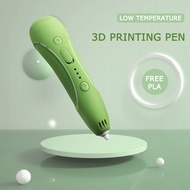 3D Printing Pen for Children Low Temperature 3D Drawing Pen Compatible PLA Filament Toys for Kids Gift DIY Drawing Pen