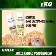 Emily Pets Premium Compressed Wood Shaving / Hamster Chinchilla Small Animals Bedding Flakes 15.5L 1