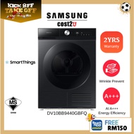 Samsung BESPOKE AI™ 10kg Inverter Heat Pump Dryer | DV10BB9440GBFQ (Tumble Dryer Mesin Pengering Clo
