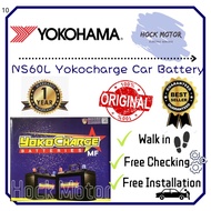 NS60L NS60R yokocharge Yokohama battery for Wira saga Iswara Vios Yaris eg ek ferio civic BLM flx c22 etc