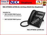 NEC IP7WW-12TXH-A1 12 Keys Multi-line Keyphone for NEC SL2100 Keyphone System PABX
