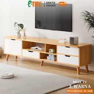 ETIFE Available Tv Table 12CM 14CM Tv Table Wooden Tv Table Tv Shelf Tv Cabinet Tv Cabinet