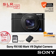 Sony RX100 VII / DSC-RX100M7 Digital Camera + 64GB + NP-BX1 Battery + SDW Course I Sony SG Warranty
