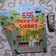 Sticker book: 555 sticker fun soldiers BBW OOTB