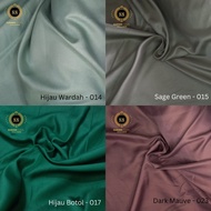 Kain Satin Velvet Premium Polos Bridesmaid [Harga 1 Roll - Isi 50