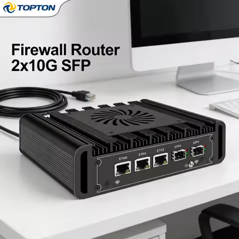 2x10G SFP+ Firewall Router Mini PC, Intel i3 N305/N150, 3x2.5G LAN, DDR5, Proxmox/pfSense/OPNsense, 