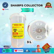 Indoplas Sharps Collector (3 L)