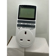 UK Plug Digital Timer 24/7 Days Digital Timer With Random and Summer Time