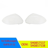 white for Volkswagen Golf 8 21-22 mirror housing Have a auxiliary no auxiliary 5H0857537 5H0857538au