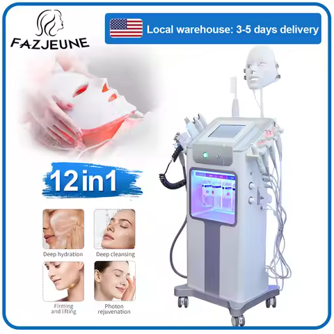 Wholesale 12 In 1 Hydro Aqua Peel Facial Lift Diamond Dermobrasion Skin Care Oxygen Water Jet Spa Ma