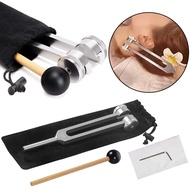 1 SET Tuning Fork 128 Hz, C-128 Frequency Aluminum Alloy Non-Magnetic Tuning Fork For Healing With T