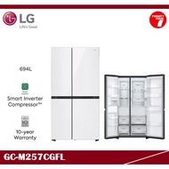 [ Delivered by Seller ] LG Gross 694L Side By Side Fridge / Freezer / Refrigerator / Peti Sejuk GC-M