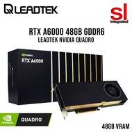 Leadtek NVIDIA QUADRO RTX A6000 48GB GDDR6 with ECC 384BIT Workstation Graphic Card