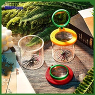 OVCHED SHOP terrarium kit Magnifier Portable Children Education Toys Handheld magnifier Bug Catcher for Kids Insect Feeding Experimental