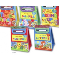 Tiny Tots Easel First Learning Shapes Wipe Clean (Includes A Wipe-Clean Pen)