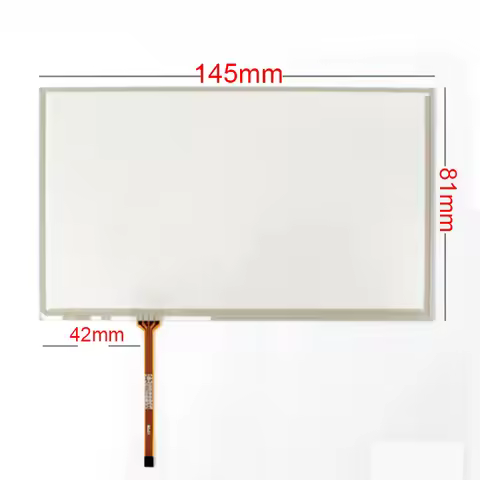 6 inch 145*81mm Touch screen digitizer for Pioneer AVH-160DVD AVH-165DVD AVH-X1500DVD X2550BT X1600D