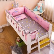 床圍 嬰兒床圍 床邊圍欄 全棉加厚加高 兒童床嬰兒床幃 男女寶寶床邊圍欄