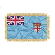 Fiji Full Tassel Flag, Tc Mirror Material