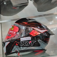 Helm Full Face KYT R2R LED Original Terbaru