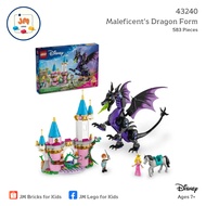 LEGO Disney 43240 Maleficents Dragon Form (583 Pieces) For Children Aged 7 And Up Brick Toy