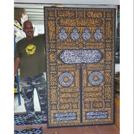 Full Wrapping Frame Pintu Kaabah Kaabah Door Giant Size