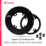 Chainring 2x for Dura Ace R9200 Ultegra R8100 Shimano 105 R7100 110BCD crank arm double chain ring A