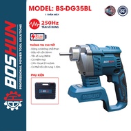 Máy Đầm Dùi Bê Tông Pin Boshun BS-DG35BL Đầu Nối Cần 35mm Tấn Số Rung 250hz