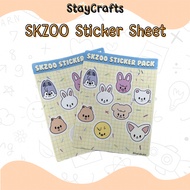 Stray Kids - SKZOO Sticker Sheet