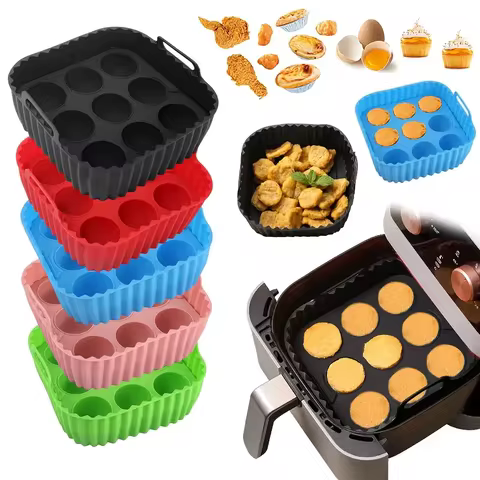 A 2-piece set of silicone baking trays, silicone cake molds, baking trays, doughnut trays, and silic