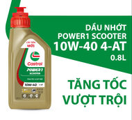 [Mẫu Mới]Nhớt cap cấp xe tay ga CASTROL POWER 1 SCOOTER 08L