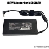150W Adapter For MSI 150W GL62M 7REX-1896US Gaming Laptop Charger 19.5V 7.7A (5.5*2.5mm) Adaptor
