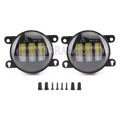 Fog Light LED Fog Lights For Nissan Navara D40 Pathfinder R51 Note E11 Xterra Pixo UA0 Leaf 2005-201