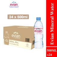 [Bundle of 24] Evian Mineral Water 24 x 500ml Carton Sale（箱）