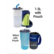 Tupperware High Handolier with Pouch 1.5L/ Thirstquake Tumbler with pouch 900ml