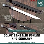 Golok Sembelih Sapi Super Tajam Anti Karat Bohler K110