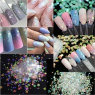 Holo Glitter Pastel Pearl White Nail Art DIY Beautiful Cute Face Makeup Jewelry Fast Shipping