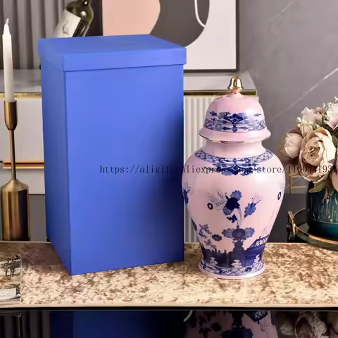Porcelain General Chinese Vase Living Room Decoration Gift