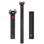 Carbon Fiber Seatpost 27.2/30.8/31.6 Mountain Bike Ultra Light Seatpost Parts Seatpost