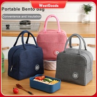 WestGoods Thermal Insulated Lunch Bag Thickened Students Lunch Box Tote Cooler Handbag Portable Lunch Bags