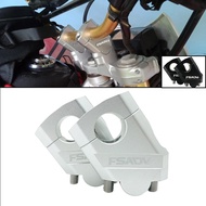 Motorcycle 22mm Handlebar Heightening Riser Bar Clamp Mount For SUZUKI DL650 V-Strom 650 DL 650 VStr