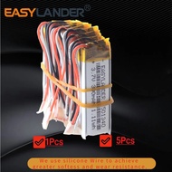 Silicone Wires 3-Wire 501340 300mAh Polymer Li-ion Battery For TWS Bluetooth EARBUDS Earphone Headse