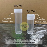 7ml capsule bottle sample bottle Small mini bottle jar