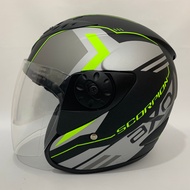 BXP Vixion Axo Helmet (Yellow) Matte Black - Adult SNI Helmet