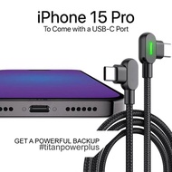 Titan Power Plus [ORIGINAL] Lightning MFI-Certified / USB-C / Micro USB Ultra Fast Charging Cable